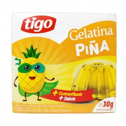 TIGO GELATINA DE PIÑA 30G
